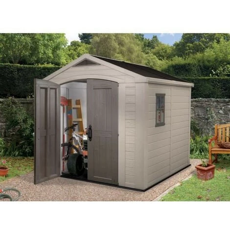 Abri De Jardin En Résine PVC KETER 6,6 M² - Aspect Bois 3 Abri De Jardin En Résine PVC KETER 6,6 M² - Aspect Bois