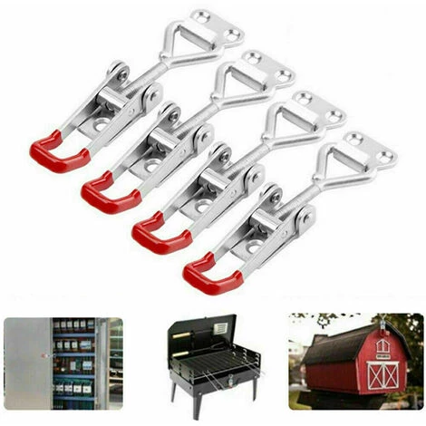 GUAZHUNIFR 4pcs GH-4001 Sauterelles De Menuisier Réglable, Loquet De Serrage 6 GUAZHUNIFR 4pcs GH-4001 Sauterelles De Menuisier Réglable, Loquet De Serrage – Image 4