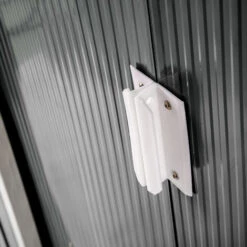 TECTAKE Abri De Jardin Métal 2,7 M² Toiture 2 Pans - Maison De Jardin, Cabane De Jardin, Remise De Jardin - Gris/blanc 10 TECTAKE Abri De Jardin Métal 2,7 M² Toiture 2 Pans - Maison De Jardin, Cabane De Jardin, Remise De Jardin - Gris/blanc -France Abri de jardin Soldes Boutique 58124821 4