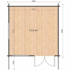 ALPHOLZ Abri De Jardin Linus Naturel , 44 Mm Épaisseur Paroi 430 X 400 Cm - Sans Traitement De Couleur 11 ALPHOLZ Abri De Jardin Linus Naturel , 44 Mm Épaisseur Paroi 430 X 400 Cm - Sans Traitement De Couleur -France Abri de jardin Soldes Boutique 58669392 5