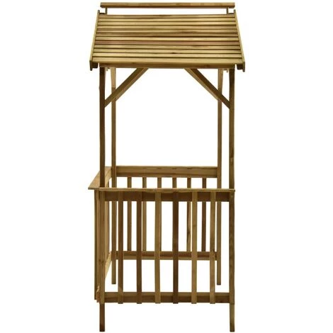 INLIFE Abri De Barbecue 163,5x93x210 Cm Bois De Pin Imprégné - Vert 6 INLIFE Abri De Barbecue 163,5x93x210 Cm Bois De Pin Imprégné - Vert â Image 4