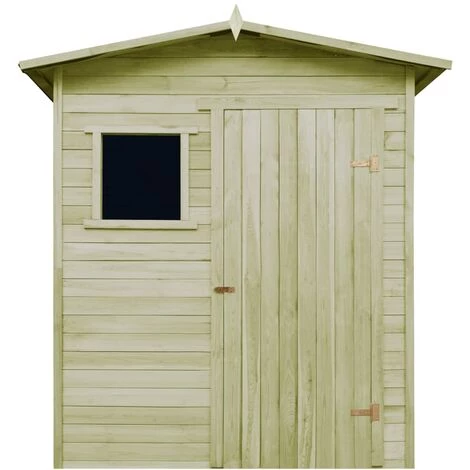 INLIFE Abri De Jardin 1,5 X 2 M Bois De Pin Imprégné - Multicolore 4 INLIFE Abri De Jardin 1,5 X 2 M Bois De Pin Imprégné - Multicolore – Image 2