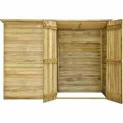 INLIFE Abri De Jardin 232x110x170 Cm Bois De Pin Imprégné - Brun 10 INLIFE Abri De Jardin 232x110x170 Cm Bois De Pin Imprégné - Brun -France Abri de jardin Soldes Boutique 58691100 4