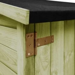 INLIFE Abri à Outils De Jardin Pinède Imprégnée 182x76x175 Cm - Vert 11 INLIFE Abri à Outils De Jardin Pinède Imprégnée 182x76x175 Cm - Vert -France Abri de jardin Soldes Boutique 58691102 5