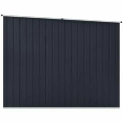 INLIFE Abri De Jardin Anthracite 195x198x159 Cm Acier Galvanisé - Anthracite 10 INLIFE Abri De Jardin Anthracite 195x198x159 Cm Acier Galvanisé - Anthracite -France Abri de jardin Soldes Boutique 58691638 4