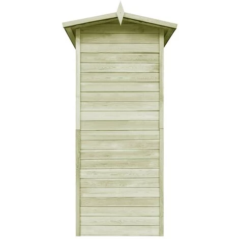 INLIFE Abri De Stockage Pour Jardin Pin Imprégné 100 X 100 X 210 Cm - Brun 7 INLIFE Abri De Stockage Pour Jardin Pin Imprégné 100 X 100 X 210 Cm - Brun – Image 5