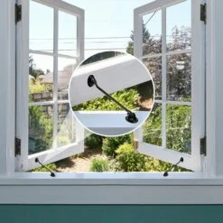 MACARON Crochet De Cabine 2 Pièces Crochet Fermeture Porte Noir Acier Inoxydable Crochets Avec Oil De Porte Verrous Et Boulons Pour Serrures Porte De Grange, Salle De Bain, Fenêtre, Porte Coulissante(20cm)LO-Ron 11 MACARON Crochet De Cabine 2 Pièces Crochet Fermeture Porte Noir Acier Inoxydable Crochets Avec Oil De Porte Verrous Et Boulons Pour Serrures Porte De Grange, Salle De Bain, Fenêtre, Porte Coulissante(20cm)LO-Ron -France Abri de jardin Soldes Boutique 58700672 5