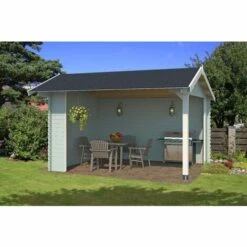 LASITAMAJA Abri De Jardin Lasita Maja Kirian 300 Naturel 420 X 390 Cm - Sans Traitement De Couleur -France Abri de jardin Soldes Boutique 58764064 5