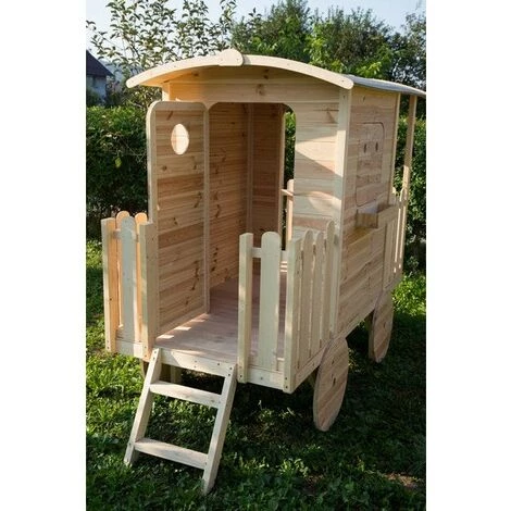 Centrale Brico Roulotte Bois Anais Sur Pilotis , 3 M² 4 Centrale Brico Roulotte Bois Anais Sur Pilotis , 3 M² – Image 2