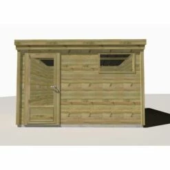 ABRI FRANçAIS ABRI DE JARDIN En Bois - 10,4m2 - 3,56x2,91m - Pin Sylvestre Traité Autoclave - Livraison Gratuite En 2 Semaines - Surface Int : 8,3m2 9 ABRI FRANçAIS ABRI DE JARDIN En Bois - 10,4m2 - 3,56x2,91m - Pin Sylvestre Traité Autoclave - Livraison Gratuite En 2 Semaines - Surface Int : 8,3m2 -France Abri de jardin Soldes Boutique 59665817 3