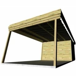 ABRI FRANçAIS ABRI DE JARDIN En Bois - 23,2m2 - 6,26x3,71m - Pin Sylvestre Traité Autoclave - Livraison Gratuite - Surface Int : 8,25m2 -France Abri de jardin Soldes Boutique 59667024 4