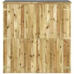 YOUTHUP Abri à Outils De Jardin 163x50x171 Cm Bois De Pin Solide - Brun 9 YOUTHUP Abri à Outils De Jardin 163x50x171 Cm Bois De Pin Solide - Brun -France Abri de jardin Soldes Boutique 59761016 3