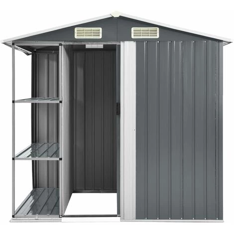 NOVA Sangle De Jardin Avec étagères En Fer Différentes Couleurs Couleur : Gris 6 NOVA Sangle De Jardin Avec étagères En Fer Différentes Couleurs Couleur : Gris – Image 4