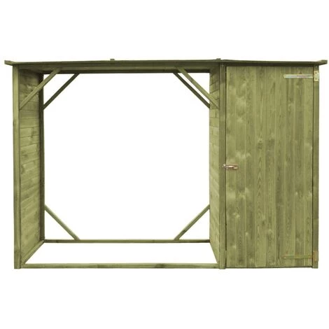 NOVA Capno Pour Les Outils Et Le Jardin En Bois Dans Le Pin 253x80x170cm 6 NOVA Capno Pour Les Outils Et Le Jardin En Bois Dans Le Pin 253x80x170cm – Image 4