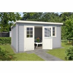 LASITAMAJA Abri De Jardin Lasita Maja Amira 230 Naturel , 28 Mm Épaisseur Paroi 400 X 269 Cm - Sans Traitement De Couleur 9 LASITAMAJA Abri De Jardin Lasita Maja Amira 230 Naturel , 28 Mm Épaisseur Paroi 400 X 269 Cm - Sans Traitement De Couleur -France Abri de jardin Soldes Boutique 60098217 4