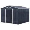 AUTRES Abri De Jardin - Avec Kit D'ancrage Inclus - Acier - 7,06 M2 -France Abri de jardin Soldes Boutique 60274757 1