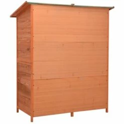 INLIFE Abri à Outils De Jardin 140x75x160 Cm Bois De Sapin Massif -France Abri de jardin Soldes Boutique 60303111 5