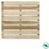 FORESTEA Dalles De Terrasse Rainurées Pin Traité Classe III 500 X 500 X 30 Mm
