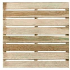 FORESTEA Dalles De Terrasse Rainurées Pin Traité Classe III 500 X 500 X 30 Mm -France Abri de jardin Soldes Boutique 60500171 2