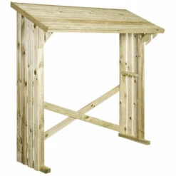 FORESTEA Abris Bûche 2 Stères Pin Traité Classe III 1800 X 1800 X 700 Mm -France Abri de jardin Soldes Boutique 60528764 2