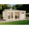 CARLSSON Poolhouse - Abri De Jardin Atrium-E Naturel , 44 Mm Épaisseur Paroi 600 X 425 Cm - Sans Traitement De Couleur 1 CARLSSON Poolhouse - Abri De Jardin Atrium-E Naturel , 44 Mm Épaisseur Paroi 600 X 425 Cm - Sans Traitement De Couleur -France Abri de jardin Soldes Boutique 60567562 1