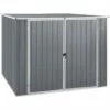 INLIFE Abri De Jardin Gris 195x198x159 Cm Acier Galvanisé -France Abri de jardin Soldes Boutique 60599458 1