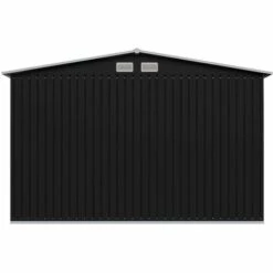 SUPERMARKET Abri De Stockage Pour Jardin Acier Anthracite 257x205x178 Cm -France Abri de jardin Soldes Boutique 61305678 5