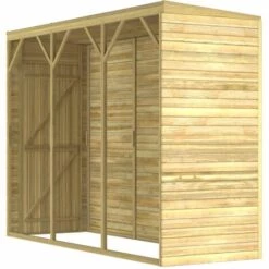 FIMEI Abri De Stockage De Jardin 100x300x220 Cm Bois De Pin Imprégné 11 FIMEI Abri De Stockage De Jardin 100x300x220 Cm Bois De Pin Imprégné -France Abri de jardin Soldes Boutique 61381271 5
