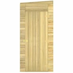 FIMEI Abri De Stockage De Jardin 105x110x218 Cm Bois De Pin Imprégné -France Abri de jardin Soldes Boutique 61382501 3