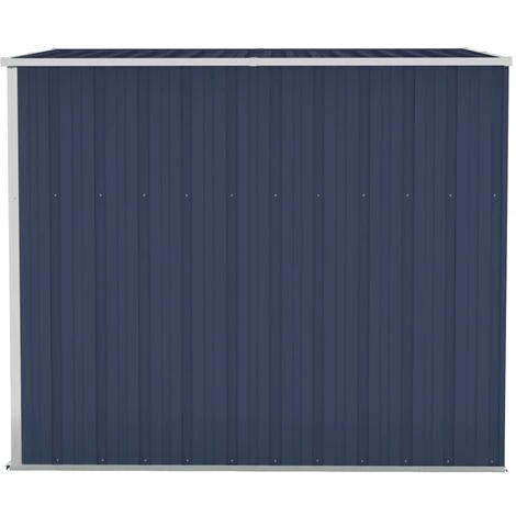 FIMEI Abri De Jardin Mural Anthracite 118x194x178 Cm Acier 6 FIMEI Abri De Jardin Mural Anthracite 118x194x178 Cm Acier – Image 4