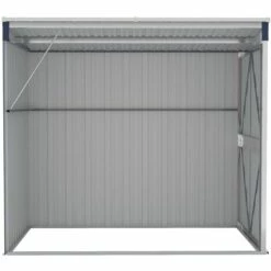 FIMEI Abri De Jardin Mural Anthracite 118x194x178 Cm Acier 11 FIMEI Abri De Jardin Mural Anthracite 118x194x178 Cm Acier -France Abri de jardin Soldes Boutique 61384420 5