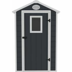 HABITAT ET JARDIN Abri De Jardin Résine "Texas" - Kit D'ancrage Inclus - 1.34 M² - Anthracite 8 HABITAT ET JARDIN Abri De Jardin Résine "Texas" - Kit D'ancrage Inclus - 1.34 M² - Anthracite -France Abri de jardin Soldes Boutique 62158077 3