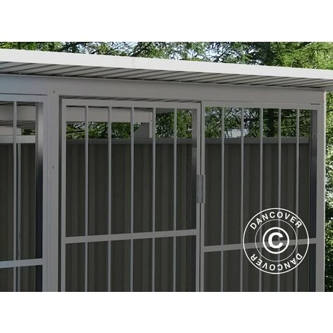 DANCOVER Chenil 3,22x2,76x1,85m ProShed®, Anthracite - Anthracite 7 DANCOVER Chenil 3,22x2,76x1,85m ProShed®, Anthracite - Anthracite – Image 5