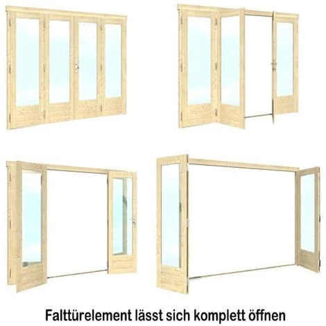 CARLSSON Abri De Jardin Java-44 B ISO Avec Grande Porte-fenêtre Naturel , 44 Mm Épaisseur Paroi 410 X Cm - Sans Traitement De Couleur 5 CARLSSON Abri De Jardin Java-44 B ISO Avec Grande Porte-fenêtre Naturel , 44 Mm Épaisseur Paroi 410 X Cm - Sans Traitement De Couleur – Image 3