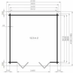 CARLSSON Abri De Jardin Java-44 B ISO Avec Grande Porte-fenêtre Naturel , 44 Mm Épaisseur Paroi 410 X Cm - Sans Traitement De Couleur 10 CARLSSON Abri De Jardin Java-44 B ISO Avec Grande Porte-fenêtre Naturel , 44 Mm Épaisseur Paroi 410 X Cm - Sans Traitement De Couleur -France Abri de jardin Soldes Boutique 62407737 4