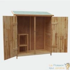 LEPOISSONQUIJARDINEFR Cabane De Jardin, 160 Cm, Cabanon De Rangement, En Bois D'Épicéa, 2 Portes - Bois 8 LEPOISSONQUIJARDINEFR Cabane De Jardin, 160 Cm, Cabanon De Rangement, En Bois D'Épicéa, 2 Portes - Bois -France Abri de jardin Soldes Boutique 6270390 2