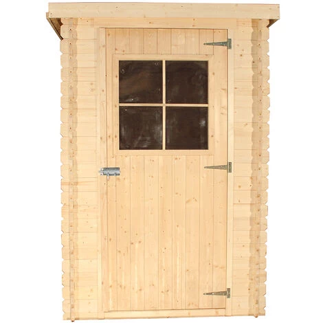 Abri De Jardin En Bois AVEC SOL TRAITÉ- Stockage Extérieur L239xL144xH198 Cm/2.63 M2 - Petit Abri à Outils, Local à Vélos - Toit Imperméable, Fenêtres TIMBELA M306+M306G 5 Abri De Jardin En Bois AVEC SOL TRAITÉ- Stockage Extérieur L239xL144xH198 Cm/2.63 M2 - Petit Abri à Outils, Local à Vélos - Toit Imperméable, Fenêtres TIMBELA M306+M306G – Image 3