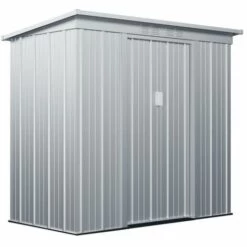VENTE-UNIQUE.COM Abri De Jardin Métal En Acier Galvanisé Gris 2,32 M² ACAMAR - Gris Clair 9 VENTE-UNIQUE.COM Abri De Jardin Métal En Acier Galvanisé Gris 2,32 M² ACAMAR - Gris Clair -France Abri de jardin Soldes Boutique 63529984 3