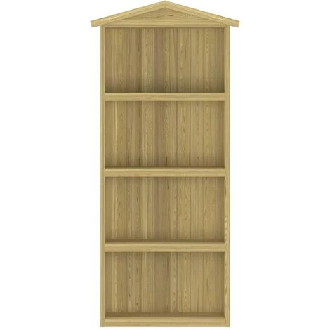 SUPERMARKET Abri à Outils De Jardin 89x33x222 Cm Bois De Pin Imprégné 5 SUPERMARKET Abri à Outils De Jardin 89x33x222 Cm Bois De Pin Imprégné – Image 3