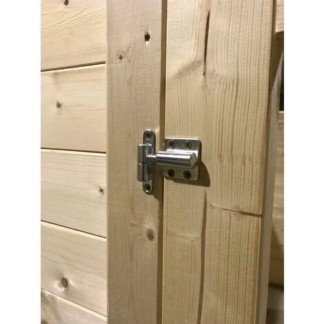 EDEN PARTENAIRE JARDIN Abri De Jardin En Bois Double Pente Falun 2.5 X 2.5 M Beige - Beige 4 EDEN PARTENAIRE JARDIN Abri De Jardin En Bois Double Pente Falun 2.5 X 2.5 M Beige - Beige – Image 2