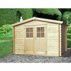 EDEN PARTENAIRE JARDIN Abri De Jardin En Bois Double Pente Falun 3 X 3 M Beige - Beige 8 EDEN PARTENAIRE JARDIN Abri De Jardin En Bois Double Pente Falun 3 X 3 M Beige - Beige -France Abri de jardin Soldes Boutique 64014712 3