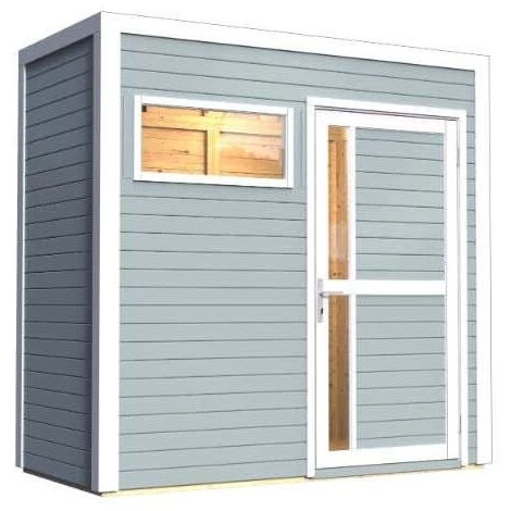 CARLSSON Cabane De Jardin Et à Outils Design Cube Traitement Des Couleurs 4 CARLSSON Cabane De Jardin Et à Outils Design Cube Traitement Des Couleurs – Image 2