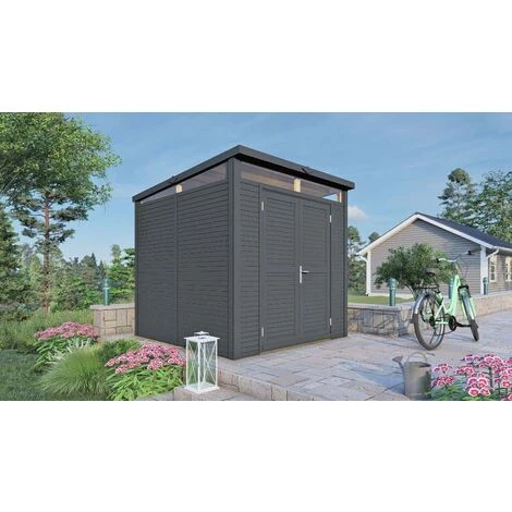 ALPHOLZ Cabane à Outils WoodlinePent Rhombus Pulto Traitement Des Couleurs 4 ALPHOLZ Cabane à Outils WoodlinePent Rhombus Pulto Traitement Des Couleurs – Image 2