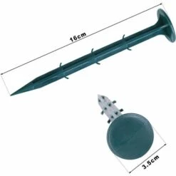OSQI Piquets De Fixation De Jardin En Plastique, Piquets De Jardin Pour La Fixation Des Chiffons Anti-mauvaises Herbes Protection UV (200 Pièces, Vert) 11 OSQI Piquets De Fixation De Jardin En Plastique, Piquets De Jardin Pour La Fixation Des Chiffons Anti-mauvaises Herbes Protection UV (200 Pièces, Vert) -France Abri de jardin Soldes Boutique 65505752 5