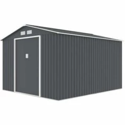 AUTRES Abri De Jardin En Acier 8,48 M² - Kit D'ancrage Inclus - Gris Anthracite 8 AUTRES Abri De Jardin En Acier 8,48 M² - Kit D'ancrage Inclus - Gris Anthracite -France Abri de jardin Soldes Boutique 65615700 3