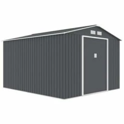 AUTRES Abri De Jardin En Acier 8,48 M² - Kit D'ancrage Inclus - Gris Anthracite 9 AUTRES Abri De Jardin En Acier 8,48 M² - Kit D'ancrage Inclus - Gris Anthracite -France Abri de jardin Soldes Boutique 65615700 4