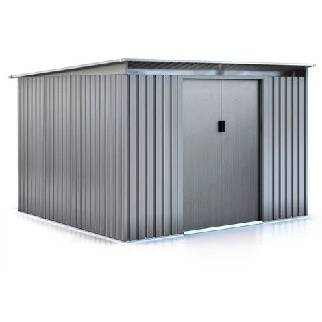 HABITAT ET JARDIN Abri De Jardin Métal "Texas" - 6,29 M² 3 HABITAT ET JARDIN Abri De Jardin Métal "Texas" - 6,29 M²