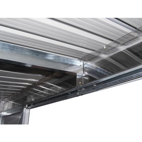 HABITAT ET JARDIN Abri De Jardin Métal "Texas" - 3,15 M² 6 HABITAT ET JARDIN Abri De Jardin Métal "Texas" - 3,15 M² – Image 4