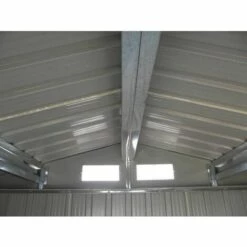 GARDIUN Abri De Jardin En Métal Cambridge - 4,72 M² Ext. 181x261x198 Cm Acier Galvanisé Marron -France Abri de jardin Soldes Boutique 6616892 3