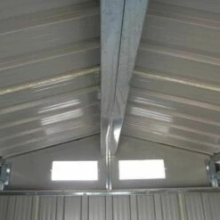 Abri De Jardin En Métal Gardiun Bristol - 7,74 M² Ext. 241x321x205 Cm Acier Galvanisé Vert -France Abri de jardin Soldes Boutique 6616895 4